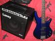 Ibanez Bass Guitar and Laney Amp
