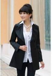 Deep Gray Knitting Casual Opening Coat for $14.75