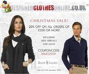 Designer Clothes Christmas Sale