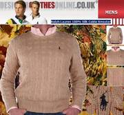 Ralph Lauren Silk Cable Sweater